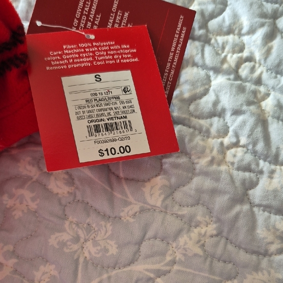 Target Red Plaid Pajama Pants - Picture 2 of 2